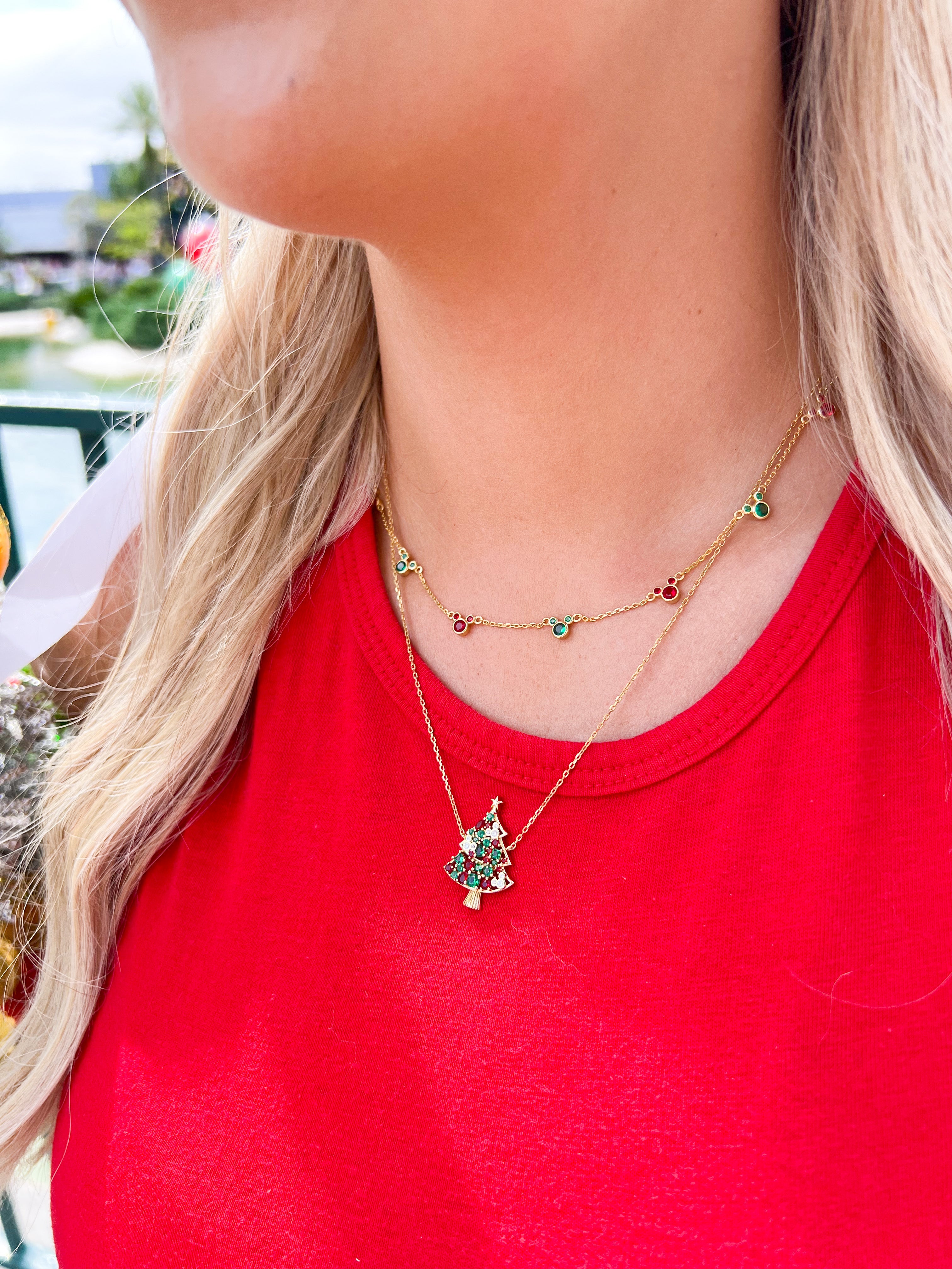 Holiday Hiya Pal Necklace – Two Park Princesses